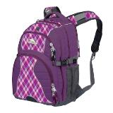 High Sierra Swerve Purple Argyle Backpack Coupons
