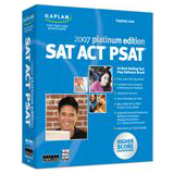 Topics Entertainment Kaplan SAT, ACT, PSAT 2007 Platinum Edition Coupons