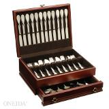 Oneida Satin Aquarius 68 Piece Service for 12 w/Chest Coupons