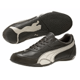 Puma Men's Alsten II Leather Sneakers - Black/White Coupons